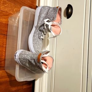 Vans high top sneakers